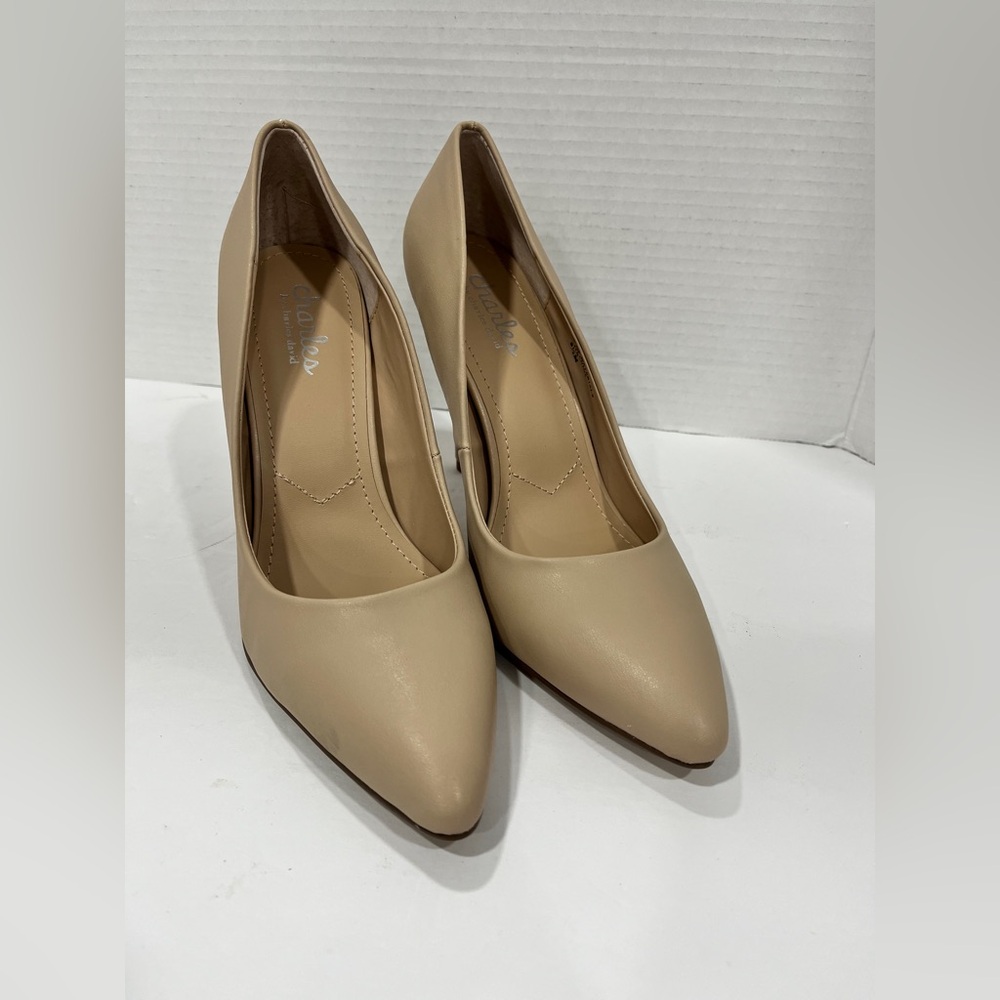 Charles By Charles David Womens Pact Smooth Pointed Toe Stiletto Heel Pumps‎ 8.5